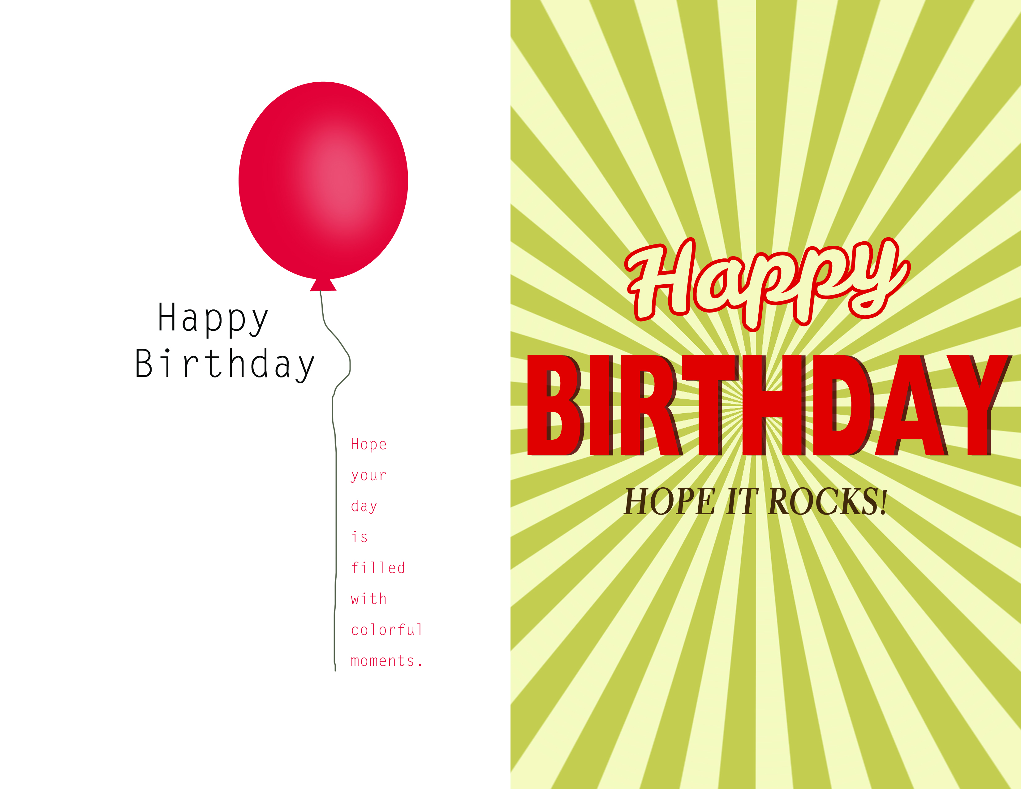  birthday  card  template  A More Inspired Life